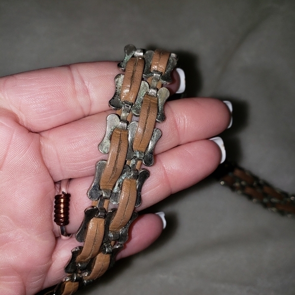 🧡ANDREW Marc Leather Color Block Purse - Picture 3 of 6